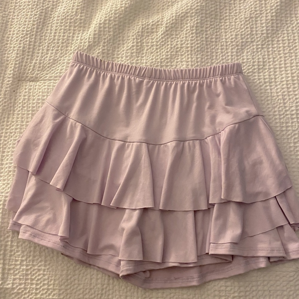 Purple skirt